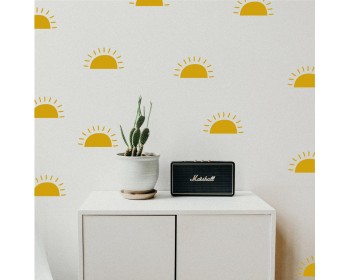 Boho Sun Wall Sticker -  Sunrise Sunset Boho Sun Wall Sticker -  Sunrise Sunset